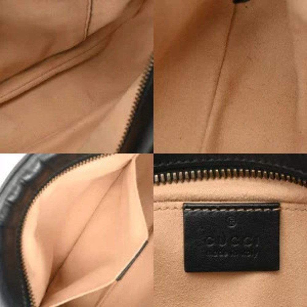 Gucci GG Marmont Camera Bag Black Quilted Leather Shoulder - Picture 8 of 9